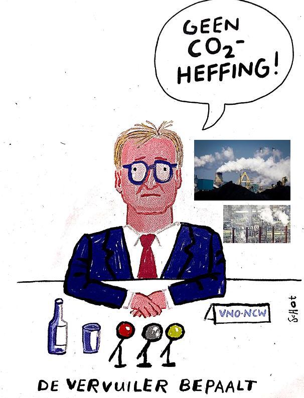 Geen CO2 heffing met fabrieken