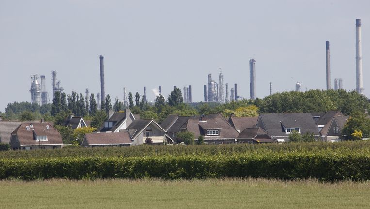 schoorstenen en huizen