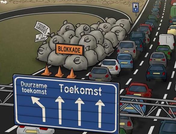 Blokkade duurzame toekomst met fossiele subsidies Tjeerd