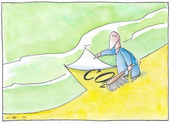 CO2 opslag onder tapijt vegen Len