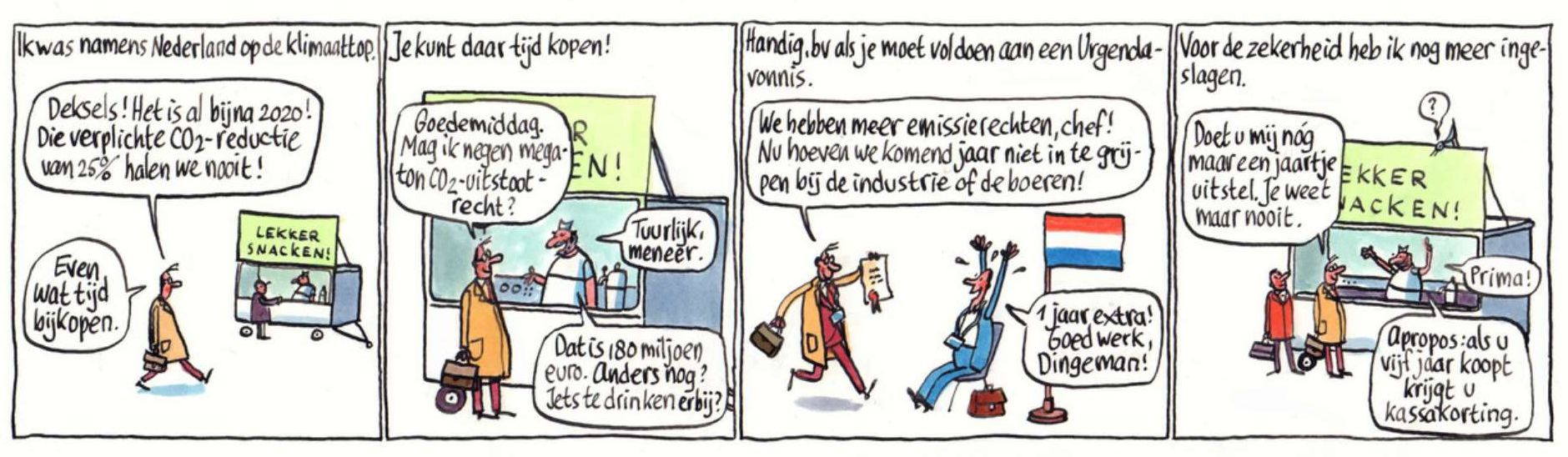 CO2 rechten kopen om klimaataanpak te omzeilen Dingeman