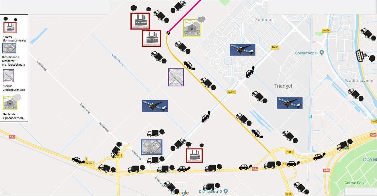 luchtvervuiling en lawaai Waddinxveen 5