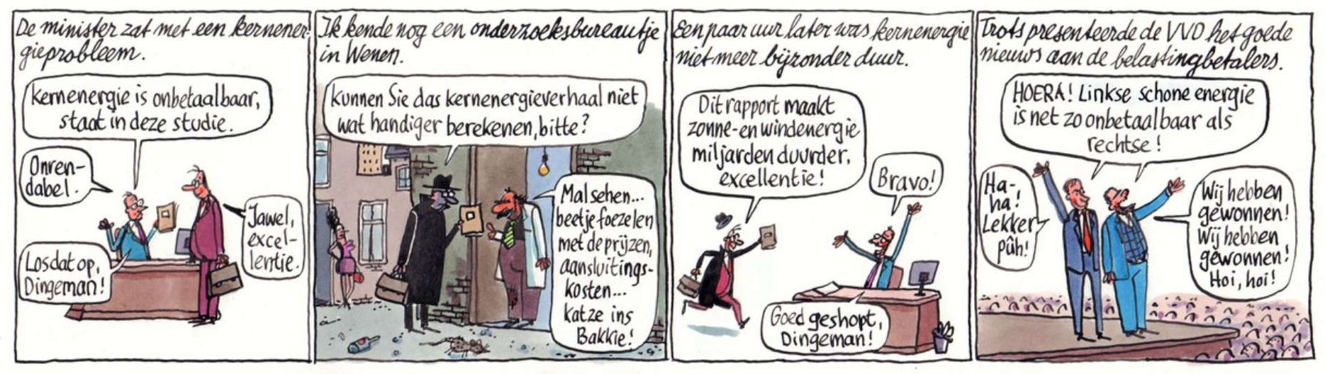 Neprapport maakt kernenergie goedkoper Dingeman