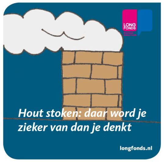 Hout stoken Longfonds