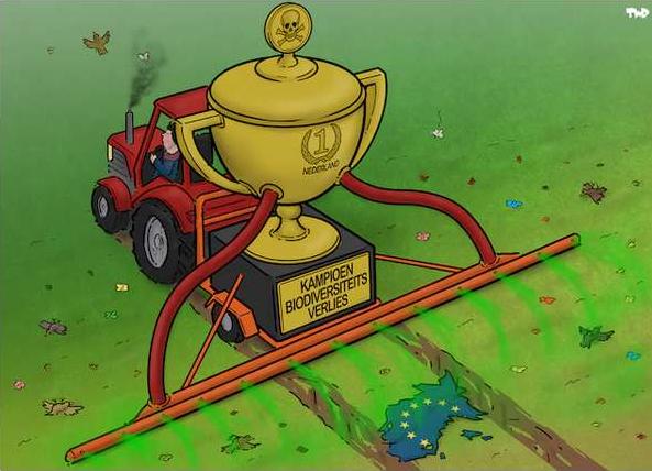 Nederland is kampioen biodiversiteitsverlies