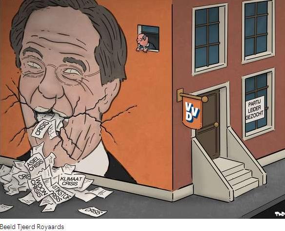 Rutte produceert crises