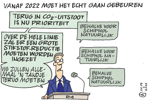 Schiphol overal van uitgezonderd Gerrit De Jager