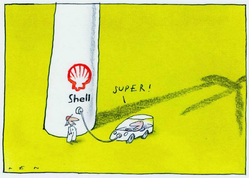 Shell tankt electrisch