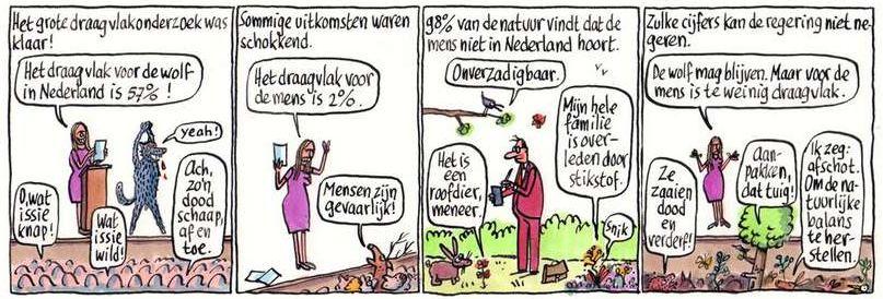 geen draagvlak voor de mens ingekort Dingeman