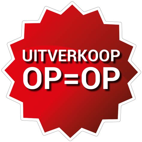 uittverkoop opop